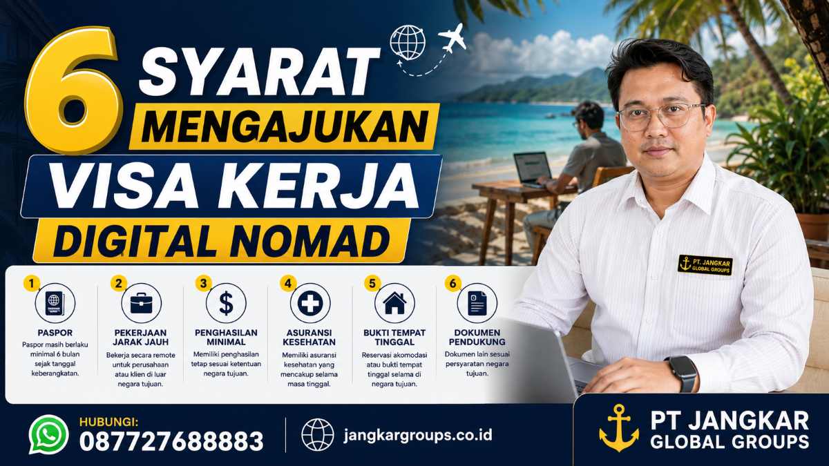 6 Syarat Mengajukan Visa Kerja Digital Nomad