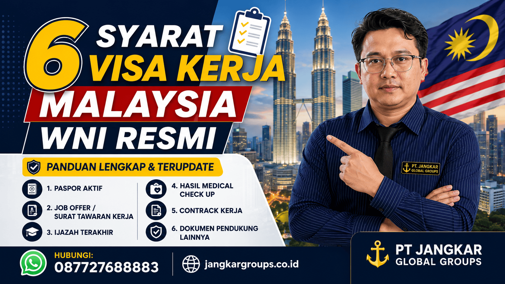 6 Syarat Visa Kerja Malaysia WNI Resmi
