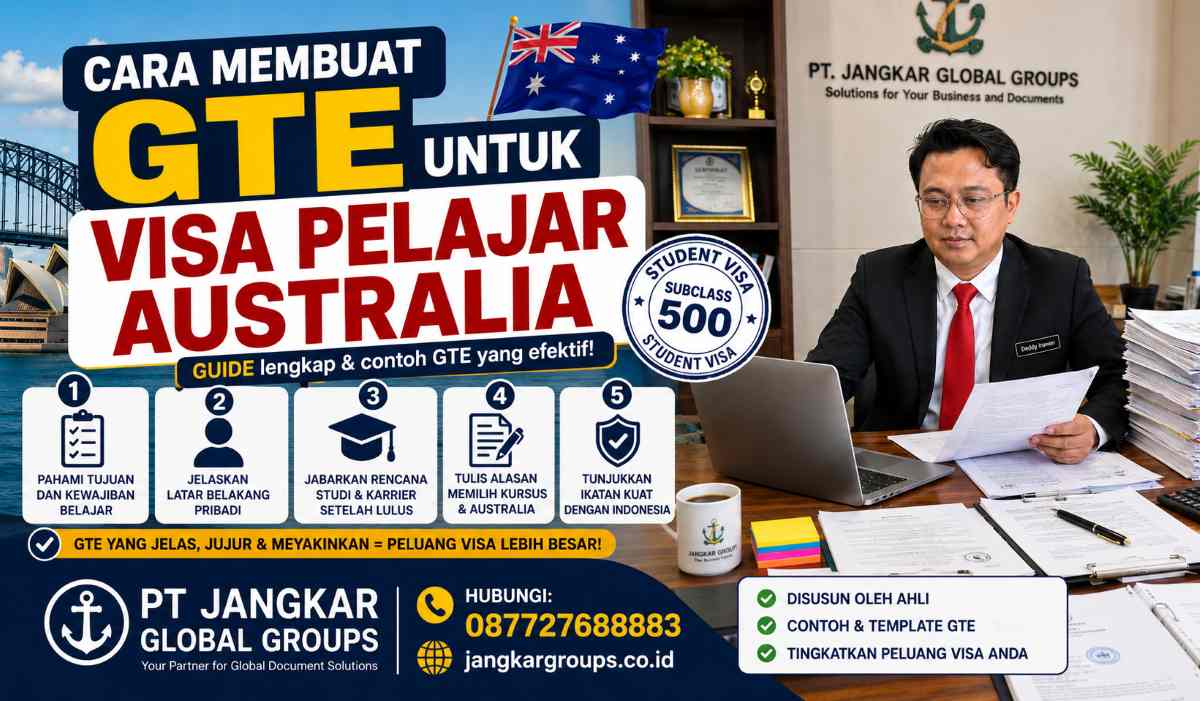 Cara Membuat GTE untuk Visa Pelajar Australia