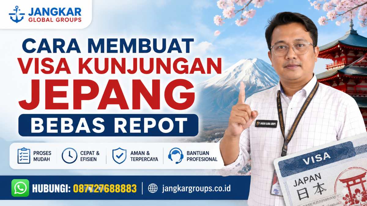 Cara Membuat Visa Kunjungan Jepang Bebas Repot