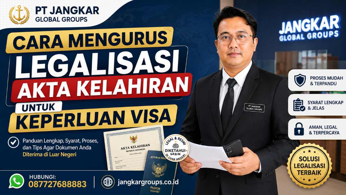 Cara Mengurus Legalisasi Akta Kelahiran untuk Keperluan Visa