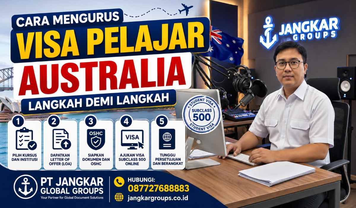 Cara Mengurus Visa Pelajar Australia Langkah demi Langkah