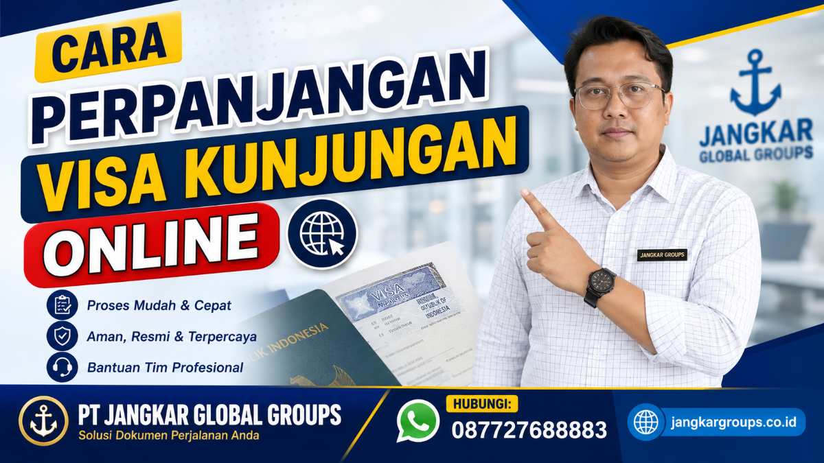 Cara Perpanjangan Visa Kunjungan Online