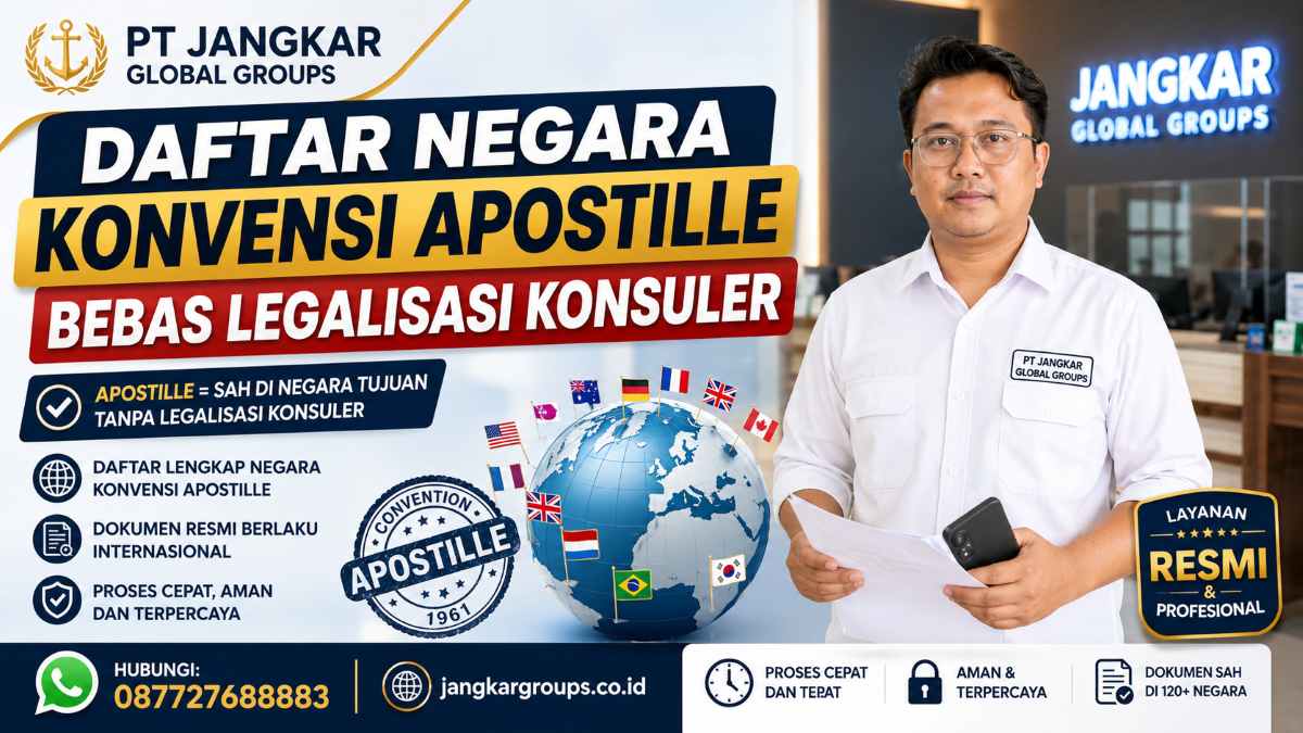 Daftar Negara Konvensi Apostille Bebas Legalisasi Konsuler