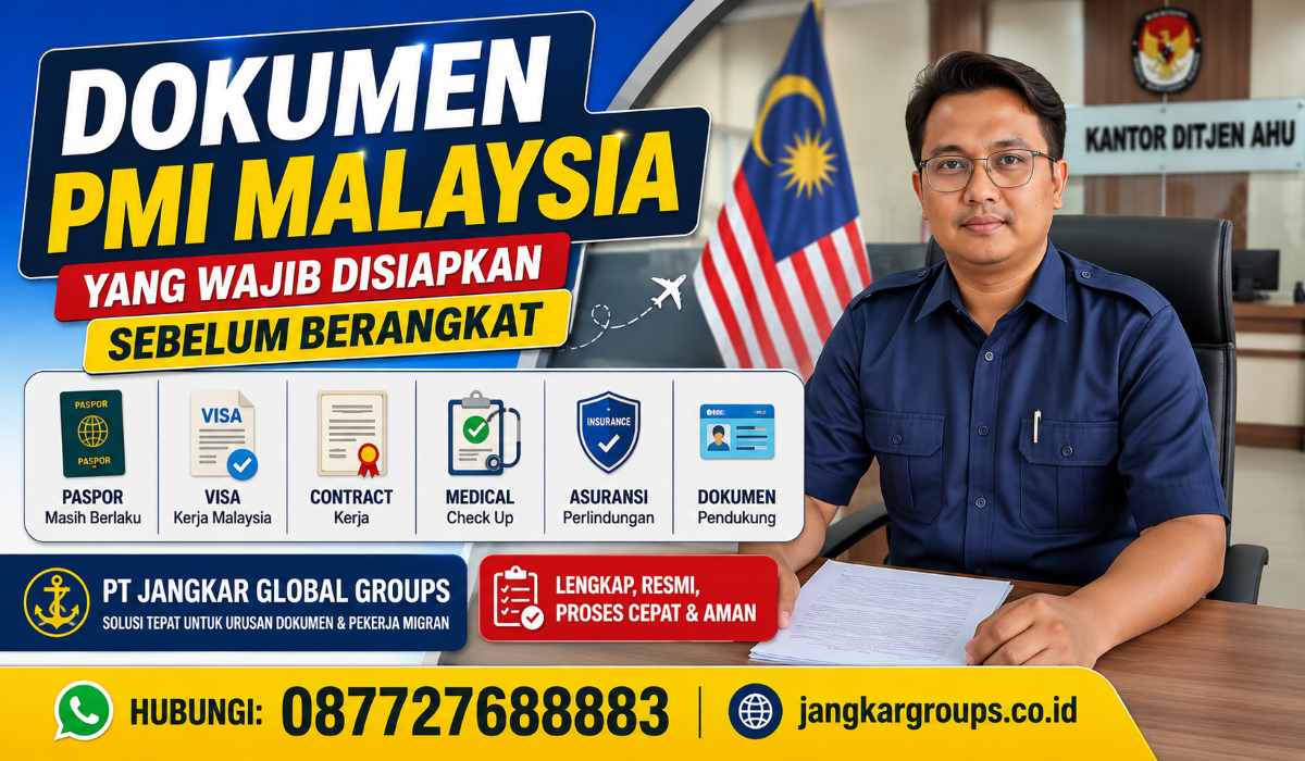 Dokumen PMI Malaysia yang Wajib Disiapkan Sebelum Berangkat