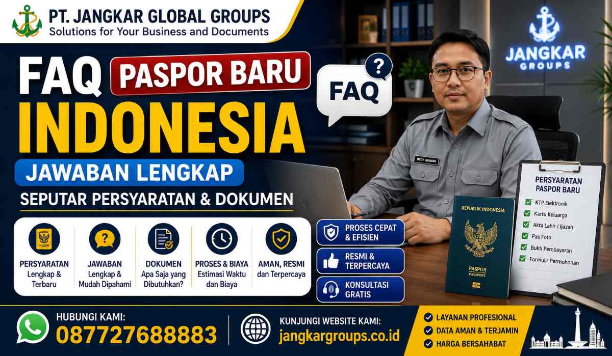 FAQ Paspor Baru Indonesia Jawaban Lengkap Seputar Persyaratan & Dokumen