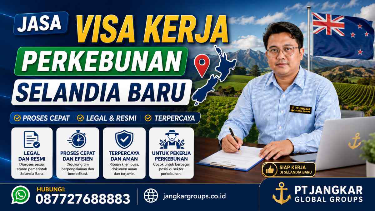 Jasa Visa Kerja Perkebunan Selandia Baru Terdekat