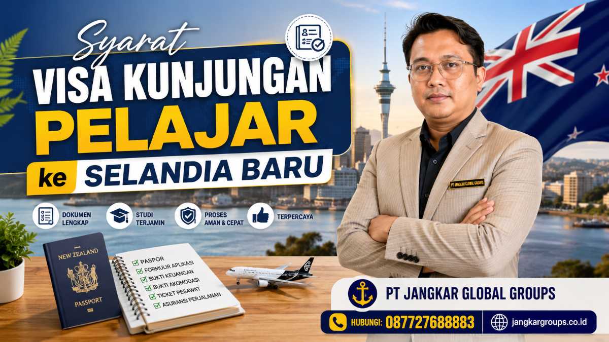 Syarat Visa Kunjungan Pelajar ke Selandia Baru