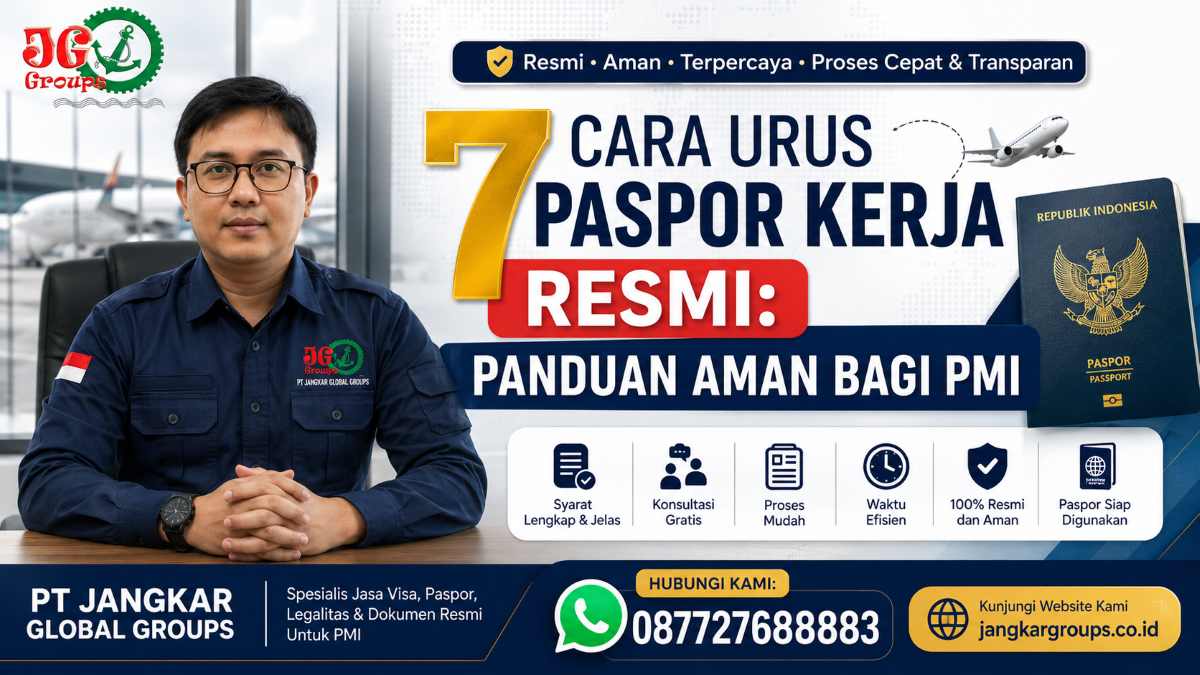 7 Cara Urus Paspor Kerja Resmi Panduan Aman Bagi PMI