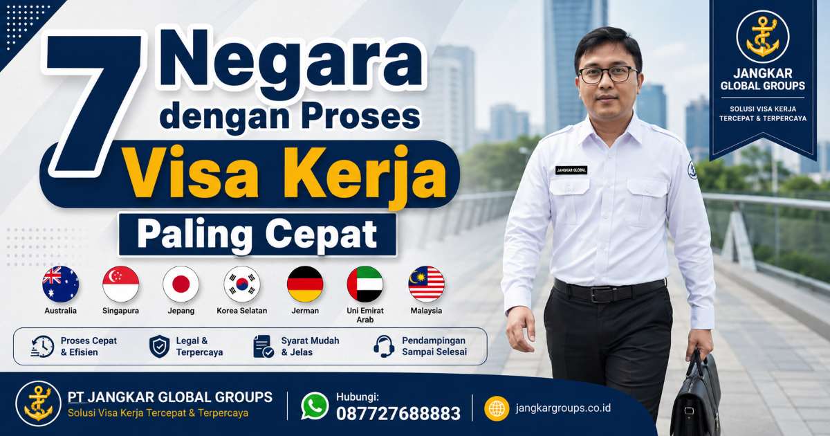 7 Negara dengan Proses Visa Kerja Paling Cepat