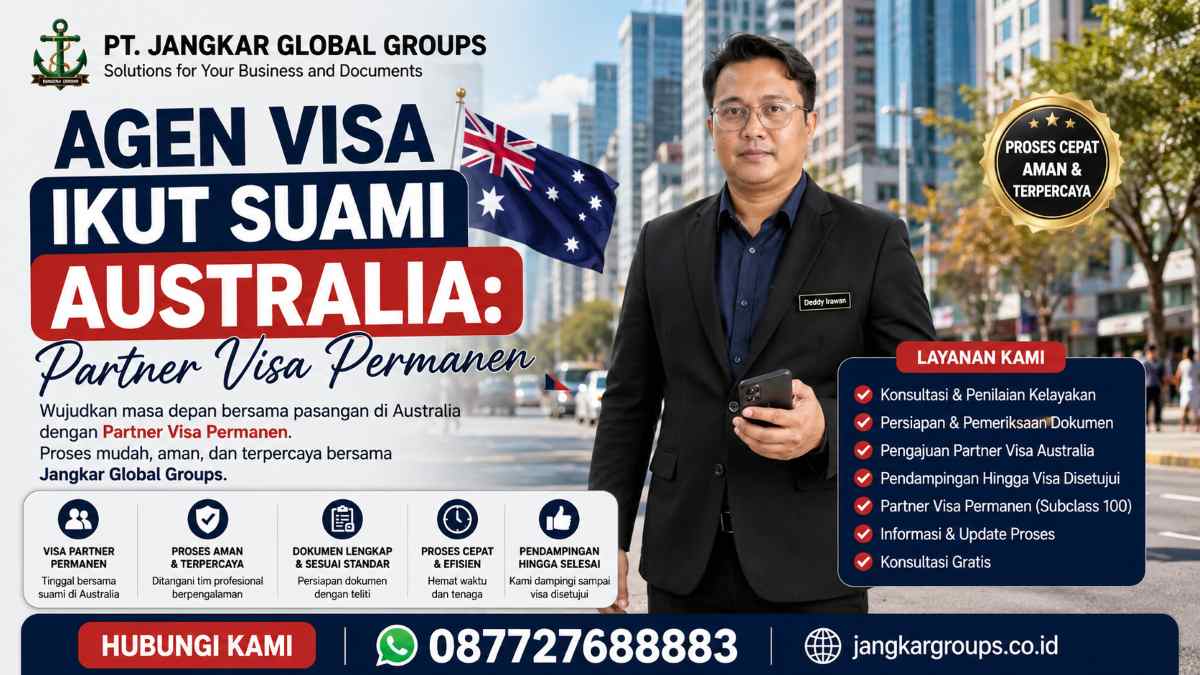 Agen Visa Ikut Suami Australia Partner Visa Permanen