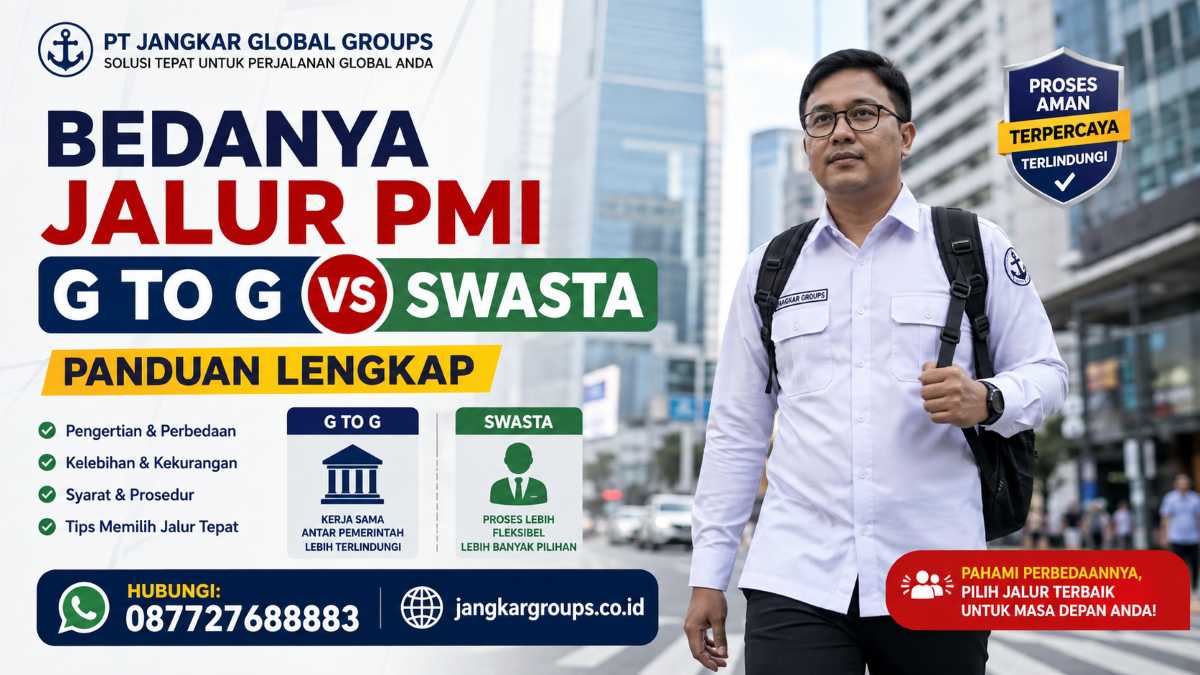 Bedanya Jalur PMI G to G vs Swasta Panduan Lengkap