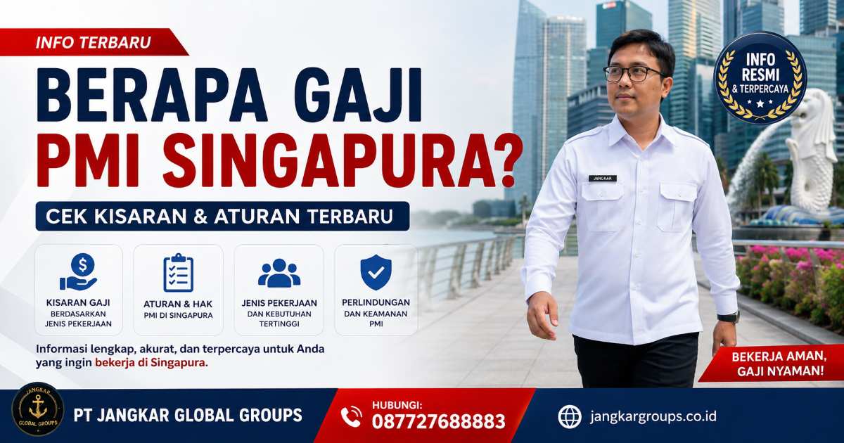 Berapa Gaji PMI Singapura Cek Kisaran & Aturan Terbaru