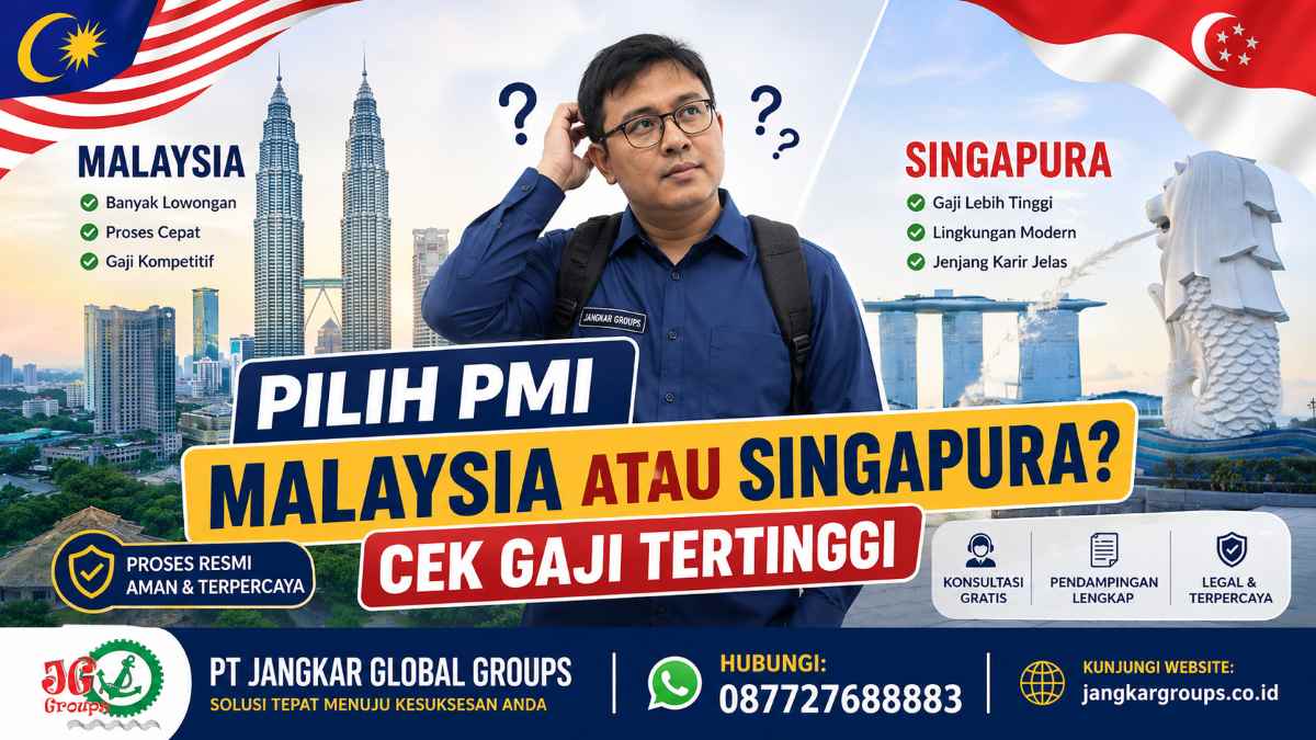 Bingung Pilih PMI Malaysia atau Singapura