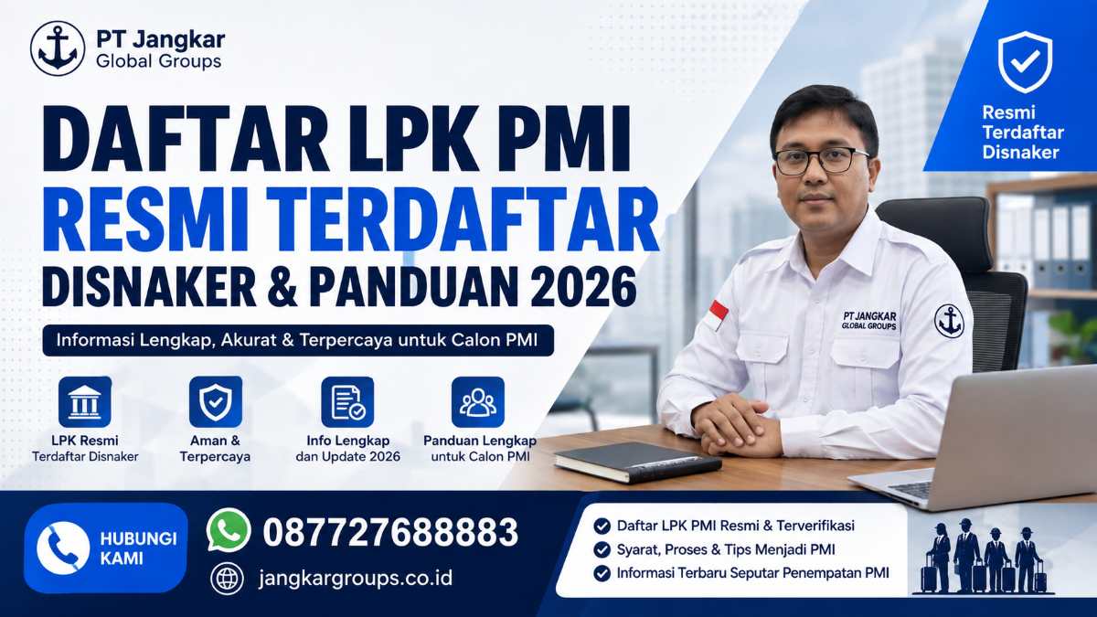 Daftar LPK PMI Resmi Terdaftar Disnaker & Panduan