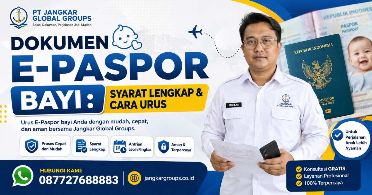 Dokumen E-Paspor Bayi Syarat Lengkap & Cara Urus