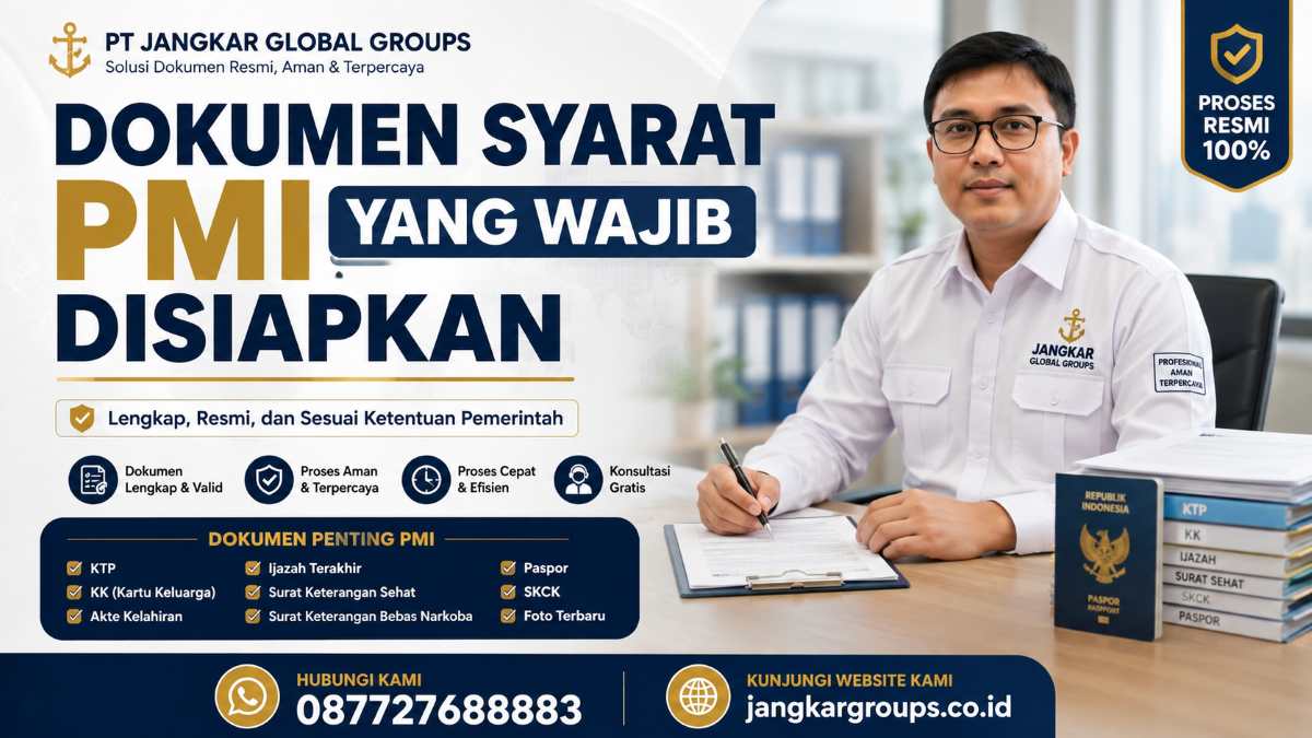 Dokumen Syarat PMI yang Wajib Disiapkan