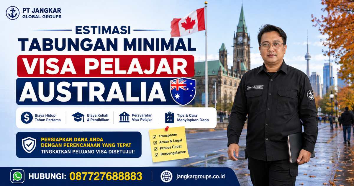 Estimasi Tabungan Minimal Visa Pelajar Australia