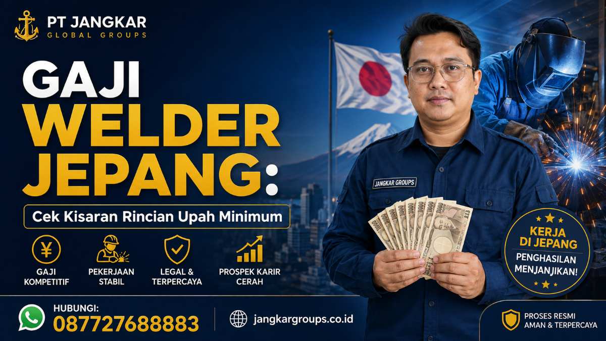 Gaji Welder Jepang Cek Kisaran Rincian Upah Minimum