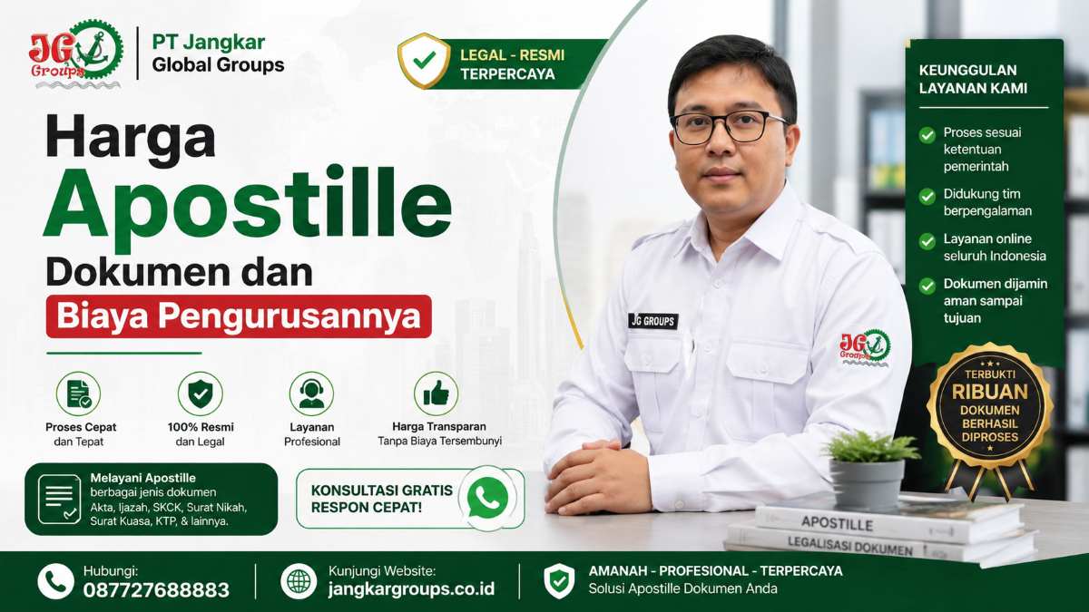 Harga Apostille Dokumen dan Biaya Pengurusannya