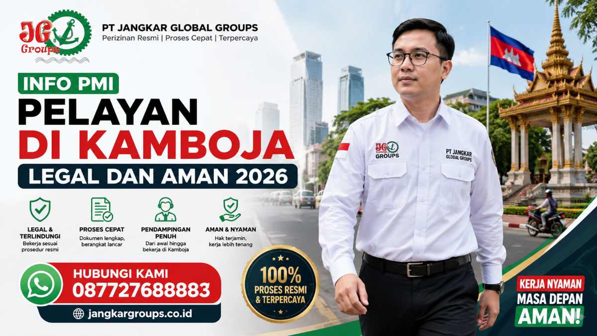 Info PMI Pelayan di Kamboja Legal dan Aman 2026