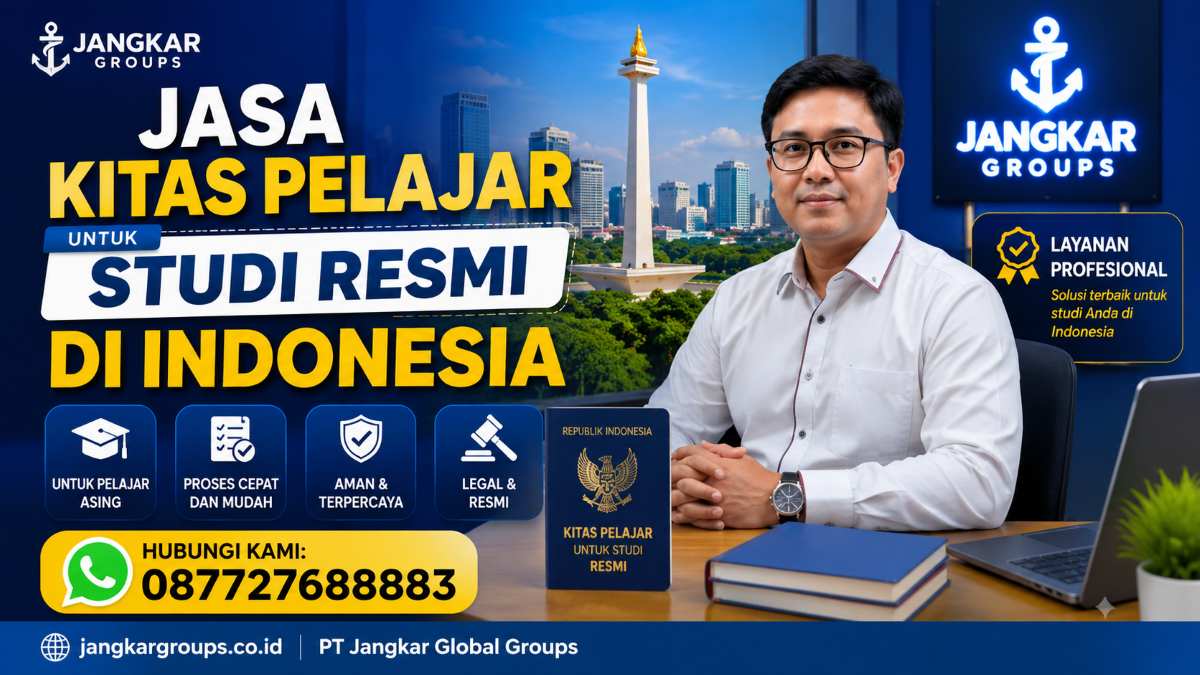Jasa KITAS Pelajar untuk Studi Resmi di Indonesia