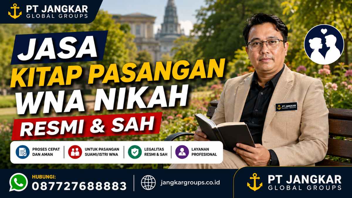 Jasa Kitap Pasangan WNA Nikah Resmi & Sah