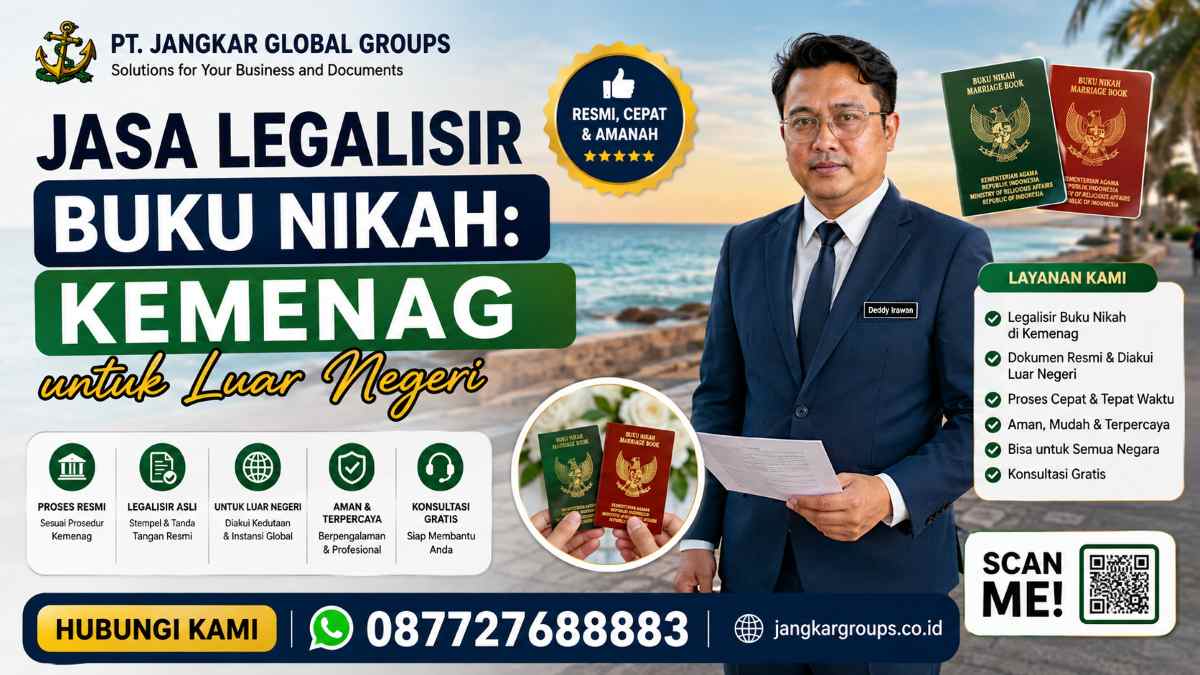 Jasa Legalisir Buku Nikah Kemenag untuk Luar Negeri