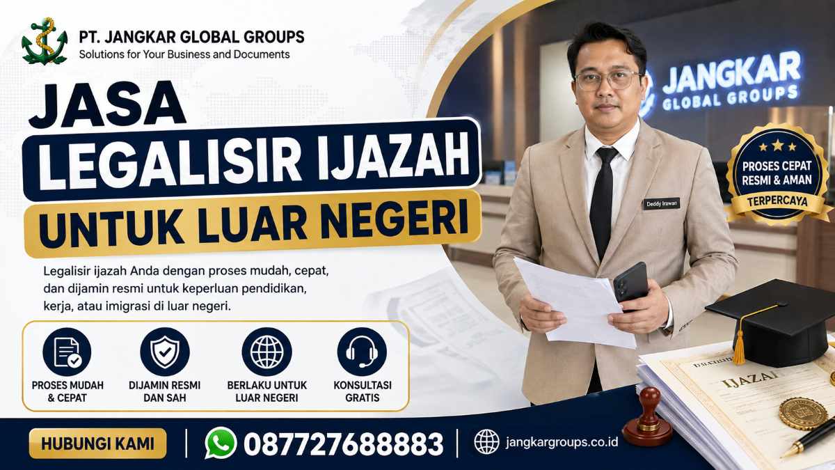 Jasa Legalisir Ijazah Kemdiktisaintek untuk Luar Negeri
