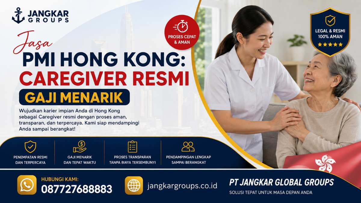 Jasa PMI Hong Kong Caregiver Resmi Gaji Menarik