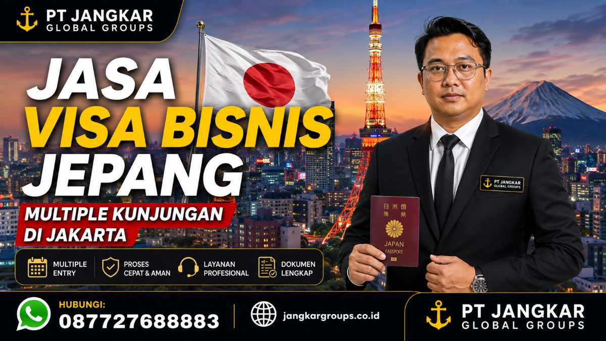 Jasa Visa Bisnis Jepang Multiple Kunjungan di Jakarta