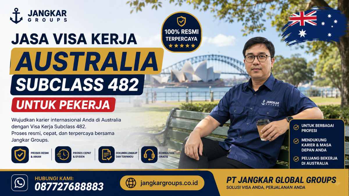 Jasa Visa Kerja Australia Subclass 482 untuk Pekerja