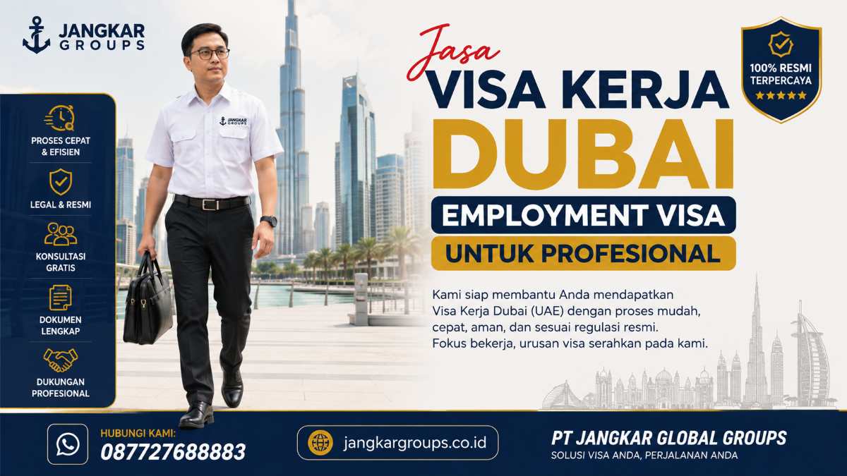 Jasa Visa Kerja Dubai Employment Visa untuk Profesional