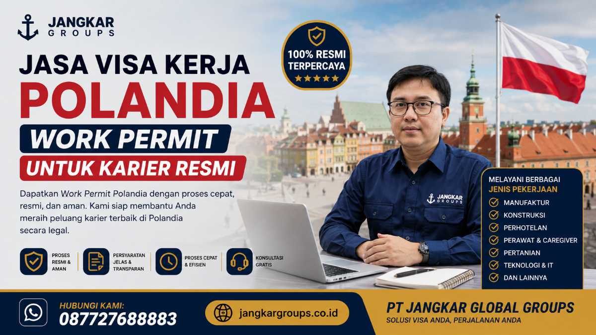 Jasa Visa Kerja Polandia Work Permit untuk Karier Resmi