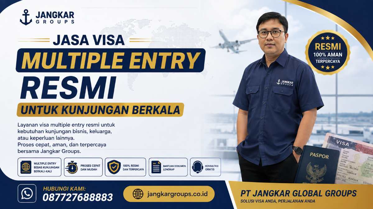 Jasa Visa Multiple Entry Resmi untuk Kunjungan Berkala