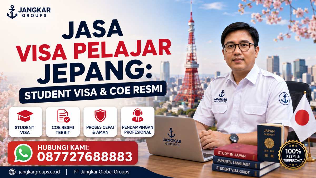 Jasa Visa Pelajar Jepang Student Visa & COE Resmi