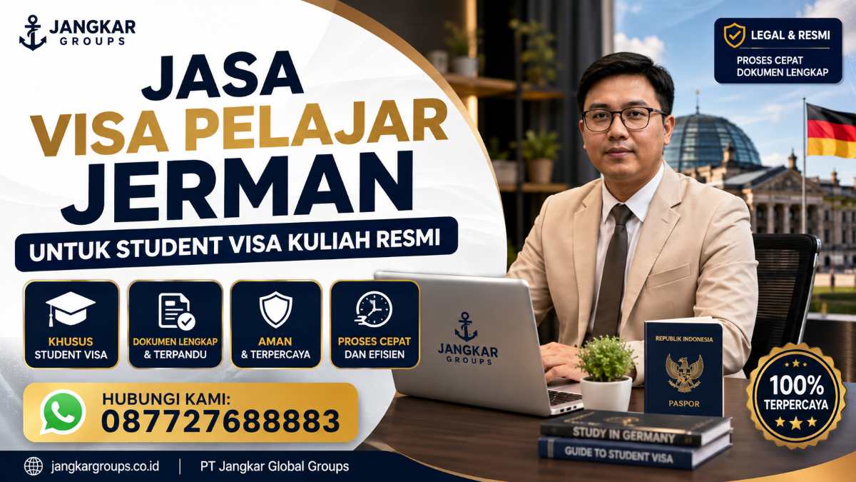 Jasa Visa Pelajar Jerman untuk Student Visa Kuliah Resmi