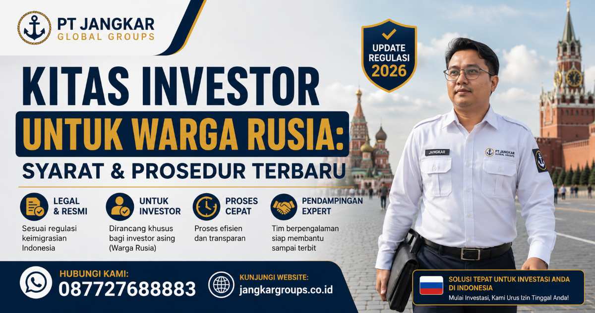 Kitas Investor untuk Warga Rusia Syarat & Prosedur Terbaru