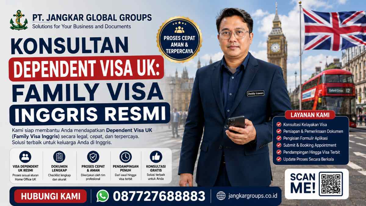 Konsultan Dependent Visa UK Family Visa Inggris Resmi