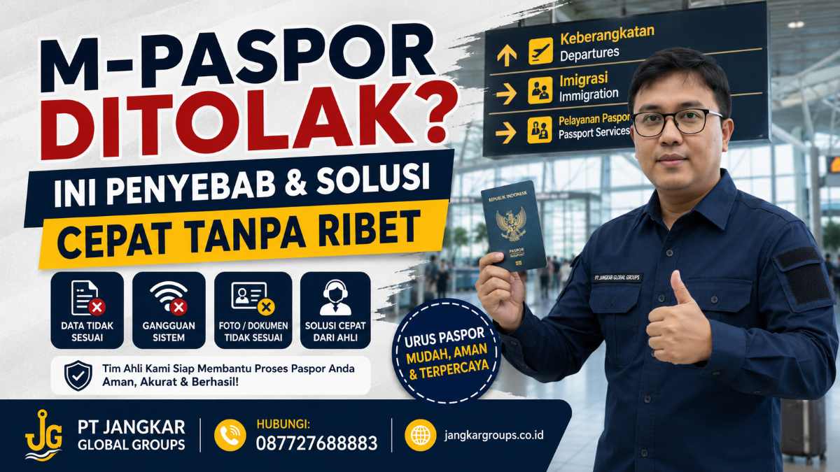 M-Paspor Ditolak Ini Penyebab & Solusi Cepat Tanpa Ribet