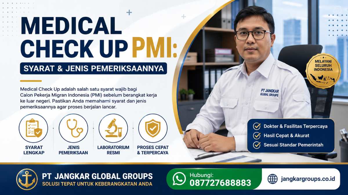Medical Check Up PMI Syarat & Jenis Pemeriksaannya