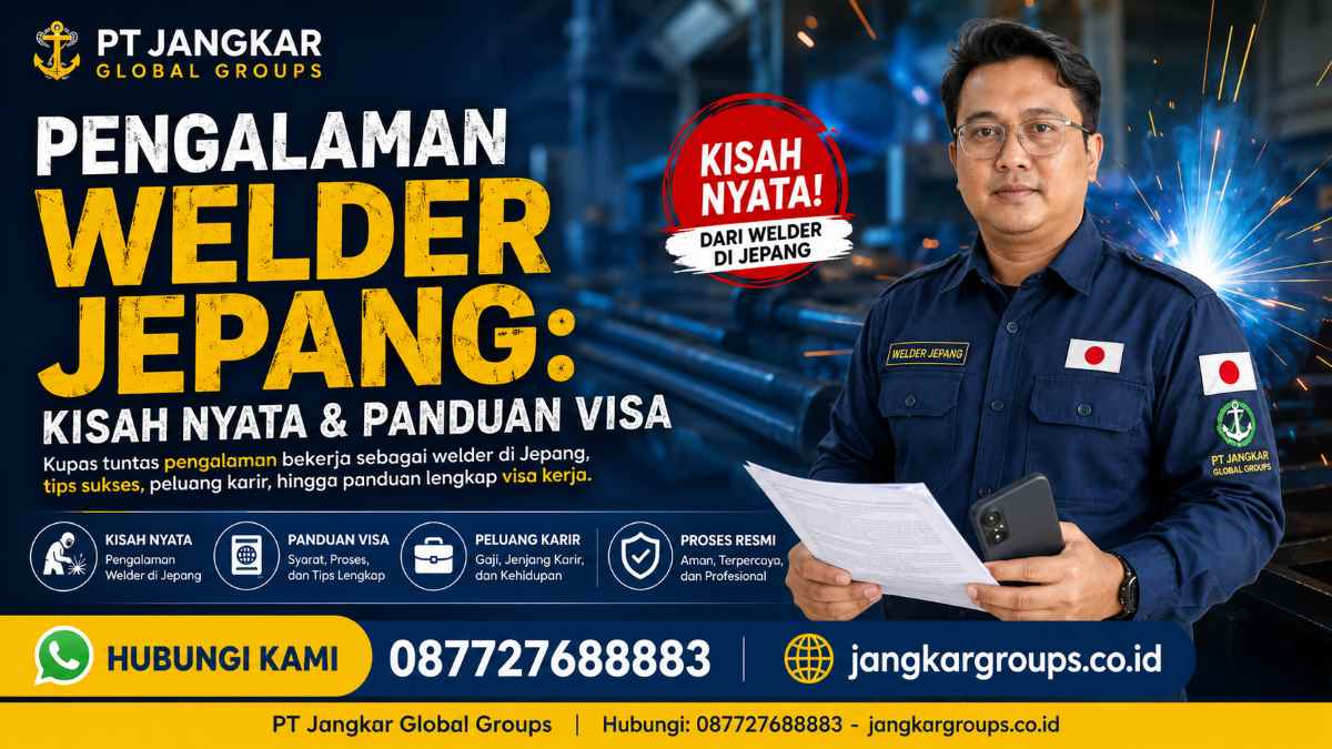 Pengalaman Welder Jepang Kisah Nyata & Panduan Visa PT Jangkar Global Groups
