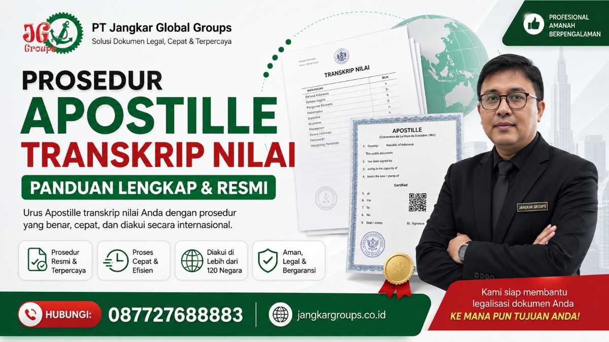 Prosedur Apostille Transkrip Nilai Panduan Lengkap & Resmi