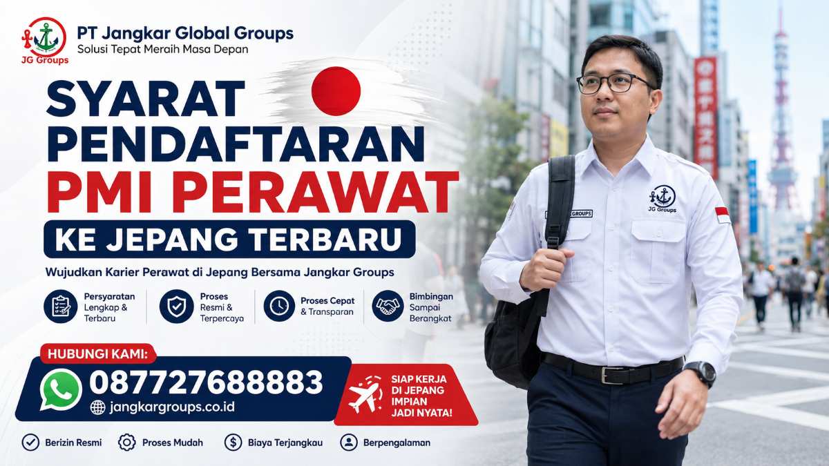 Syarat Pendaftaran PMI Perawat ke Jepang Terbaru