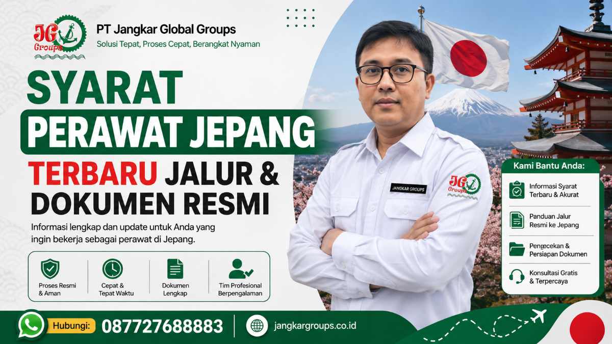 Syarat Perawat Jepang Terbaru Jalur & Dokumen Resmi