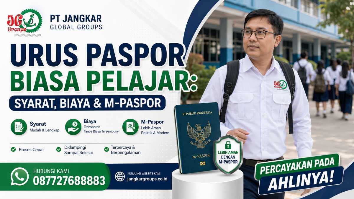 Urus Paspor Biasa Pelajar Syarat, Biaya & M-Paspor