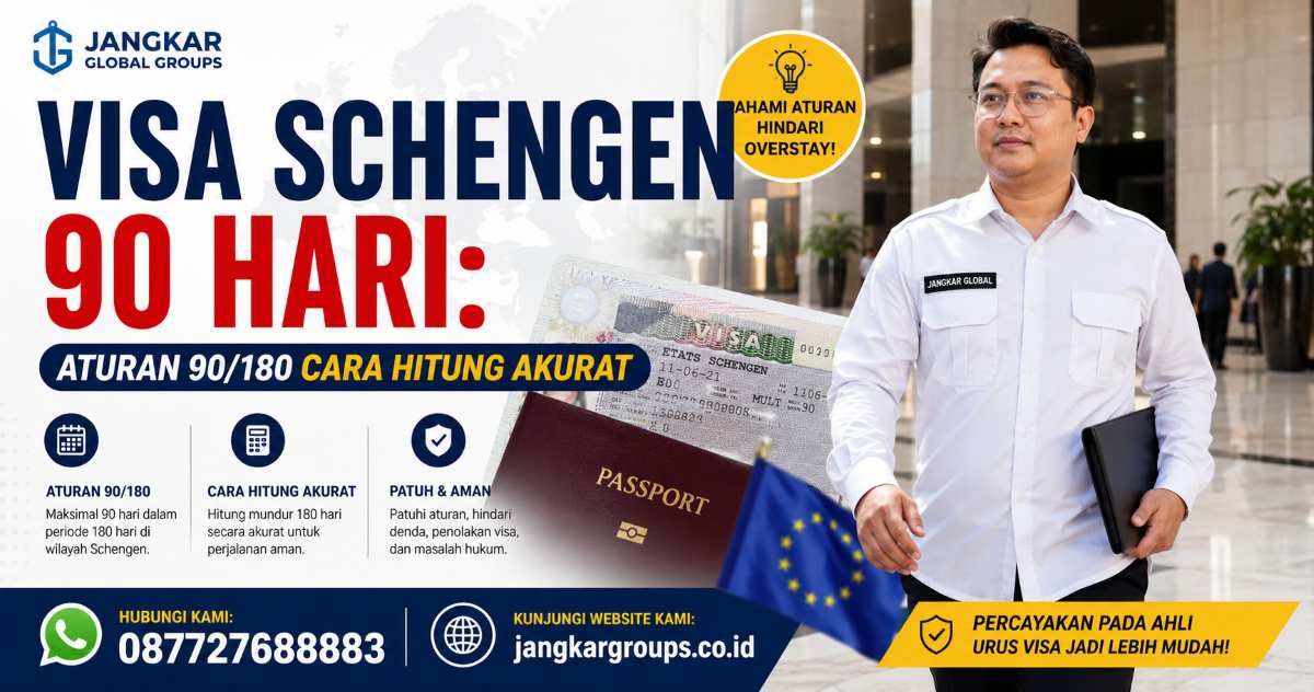 Visa Schengen 90 Hari Aturan 90-180 Cara Hitung Akurat