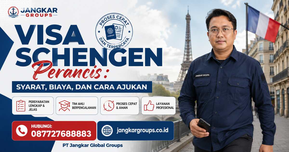Visa Schengen Perancis Syarat, Biaya, dan Cara Ajukan