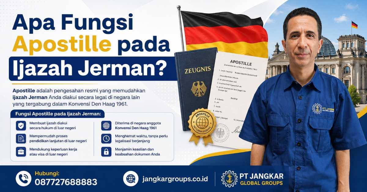 Apa Fungsi Apostille pada Ijazah Jerman