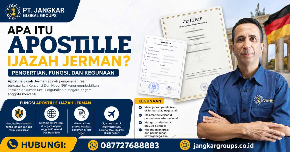 Apa Itu Apostille Ijazah Jerman Pengertian, Fungsi, dan Kegunaan
